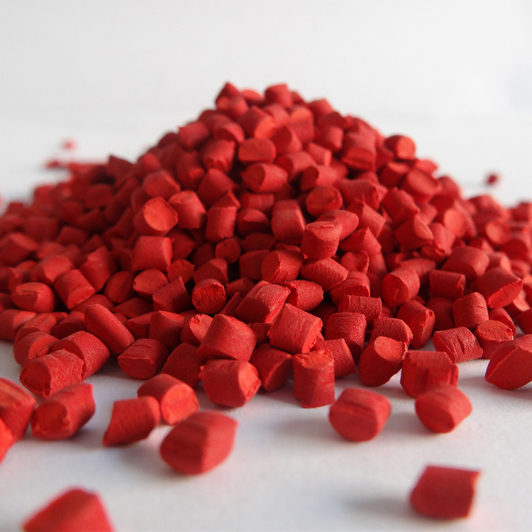 Masterbatch rojo de HDPE