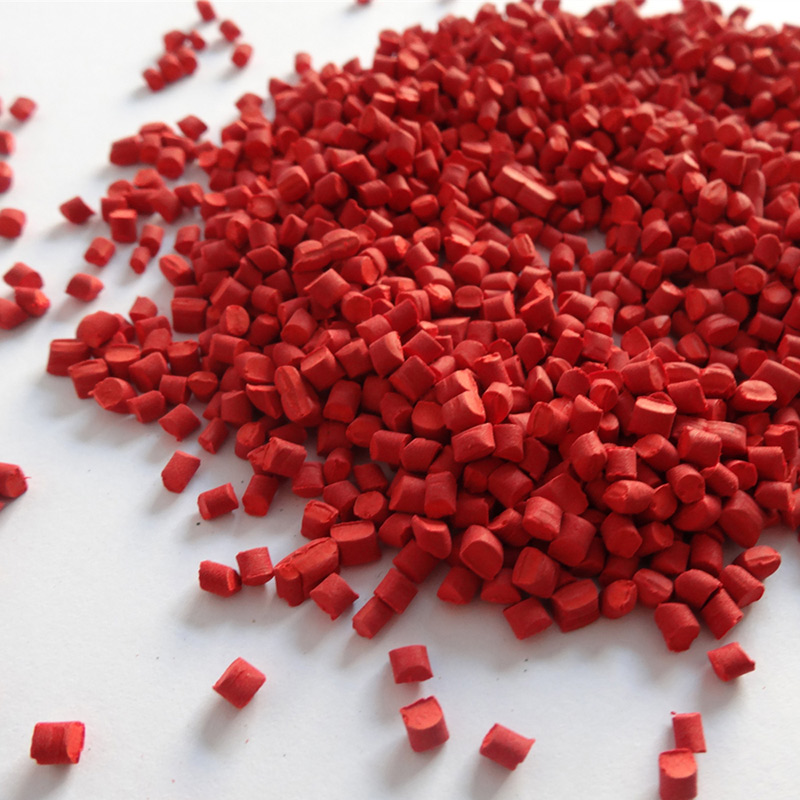 Masterbatch rojo de HDPE