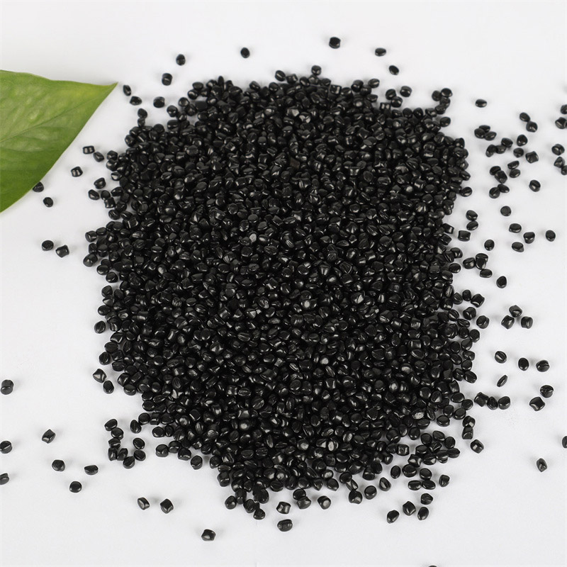 Schwarzes Kunststoffpellet aus chemischem Material aus PP